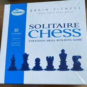 Solitaire chess game